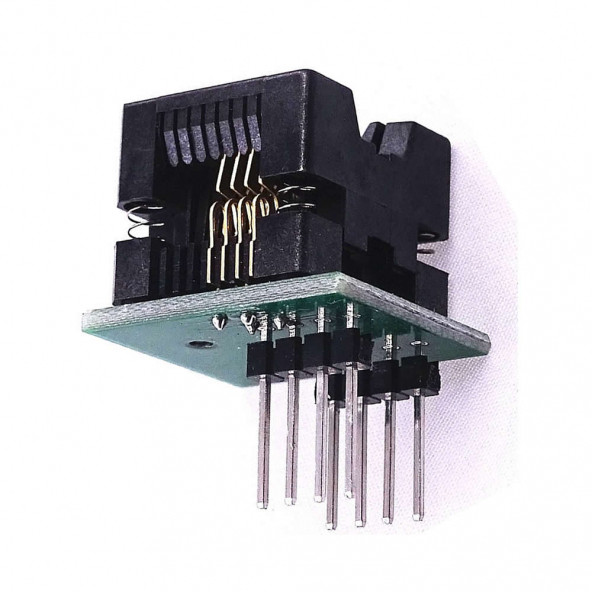 150 Mil Soıc8 Sop8 So8 To Dıp8 Yaylı Adaptör Soket Eeprom Programlayıcı - Resim 6