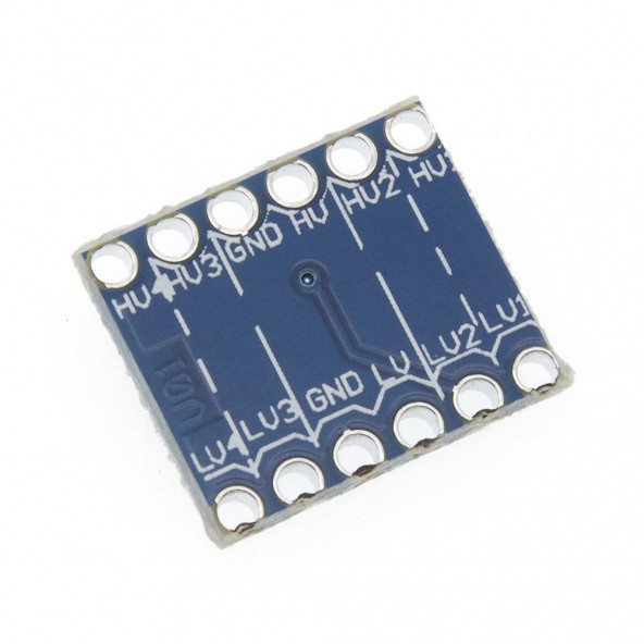 4 Kanal 2 Yönlü Lojik Seviye Dönüştürücü-5V 3.3V Sinyal Uygunlaştırıcı IIC I2C SPI UART Bi-Direction - Resim 6