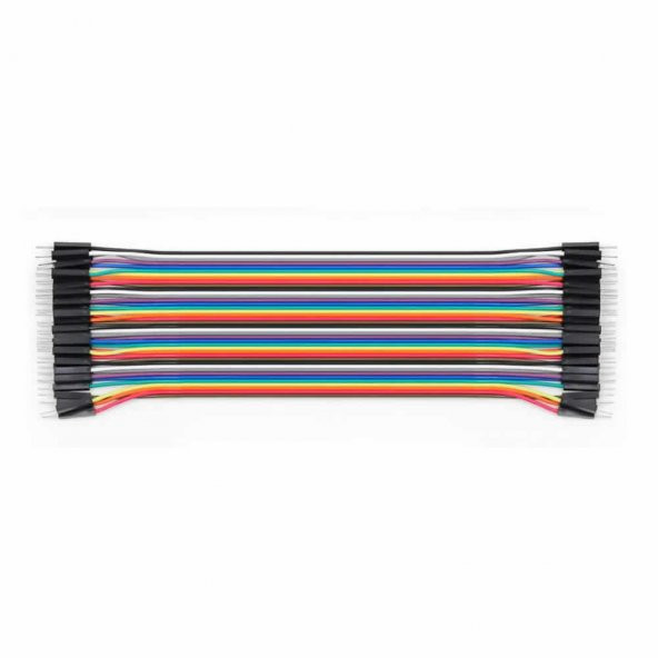 20cm 40 Pin Erkek Erkek Dupont Kablo - 6