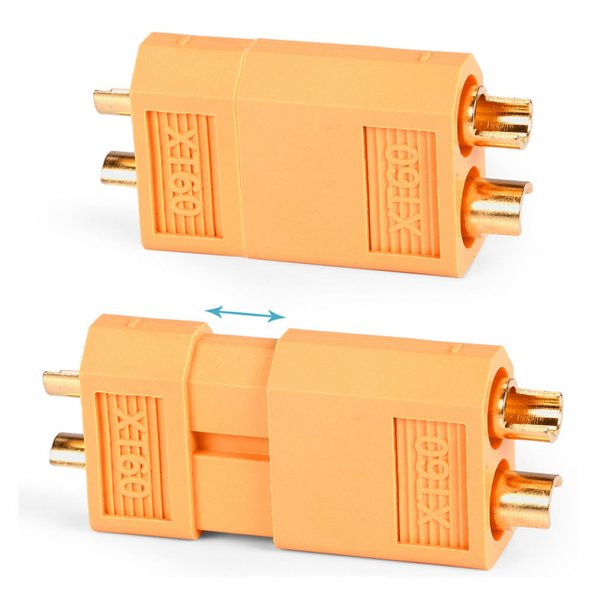 XT-60 Konnektör Çifti -LiPo Pil Bağlantı Konnektörü - Resim 2