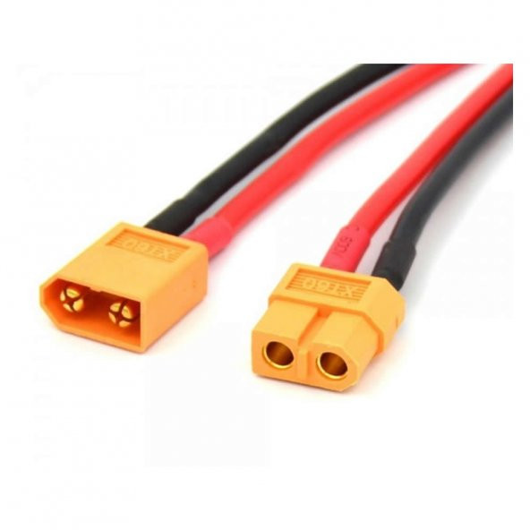 XT60 Kablo Çifti 10cm-LiPo Pil Batarya Bağlantı Kablosu - Resim 8