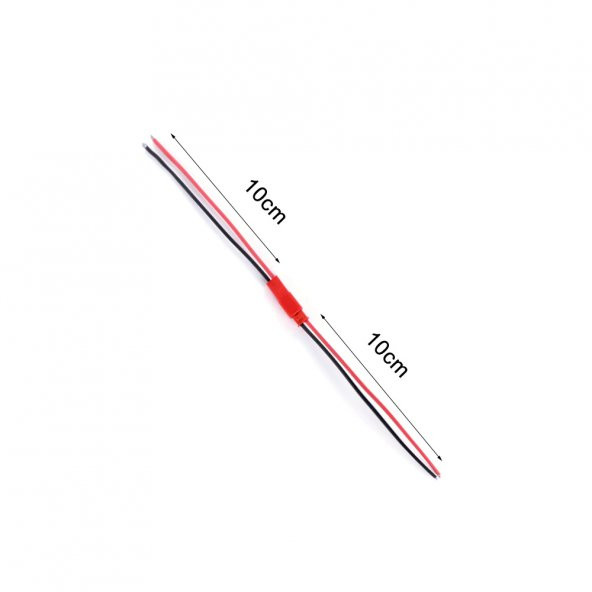 Jst Kablo Erkek Dişi Çift 10Cm 100Mm Model Uçak Helikopter Robot - Resim 4