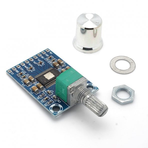 XH-M564 2x50W Ampi Modül-DC12-24V-Ses Kontrol Potlu