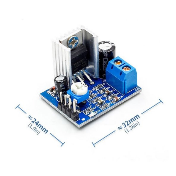 Tda2030A Amfi Modül Ses Yükseltici 6V 12V 18W Müzik Ses Mono - 7