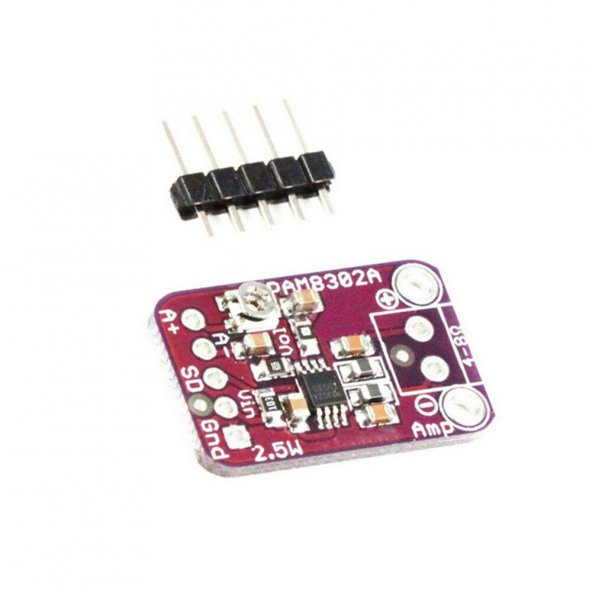 Pam8302 5 V 2.5 W Class D Mono Amfi Mini Dijital Amfilikatör Müzik Ses Yükseltici Kuvvetlendirici - 4