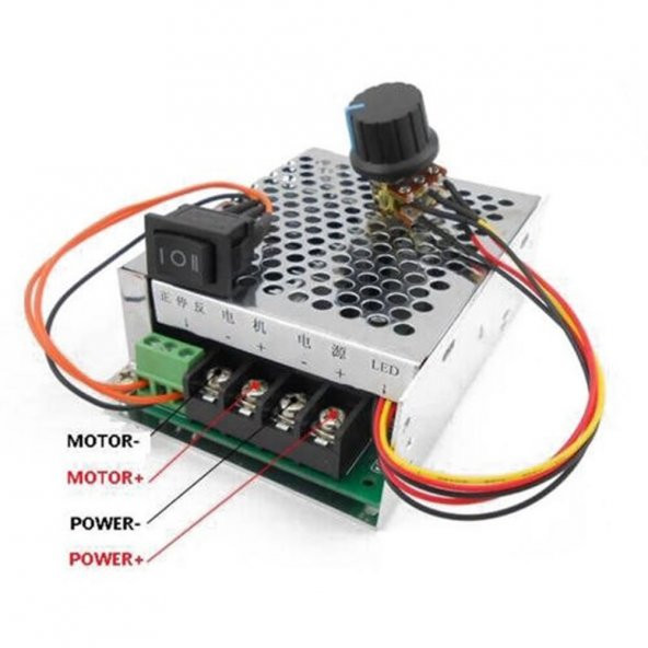 40A 50V DC Motor Hız Kontrol Devresi - Resim 6