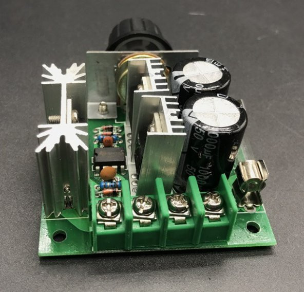 PWM DC Motor Hız Kontrol Devresi 12V-40V 10A DC Motor Sürücü - 4