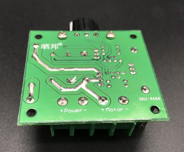 PWM DC Motor Hız Kontrol Devresi 12V-40V 10A DC Motor Sürücü - 5
