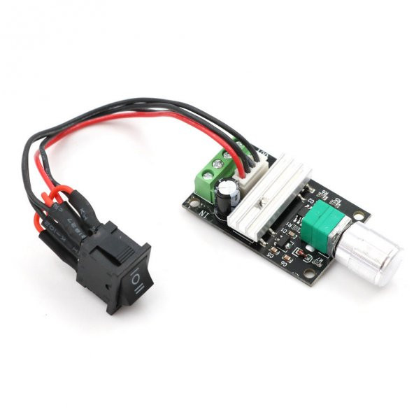 3A 28V DC Motor Hız Kontrol Devresi-Yön Seçim Anahtarlı - Resim 6