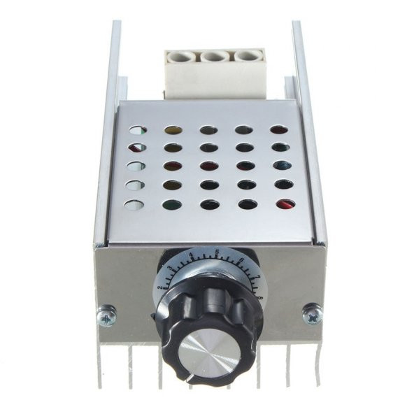 AC 220V 10000W Dimmer-Hız Kontrol Devresi-Voltaj Regülatörü-SCR Elektrikli Fırın Rezistans Su Isıtıcı - 3