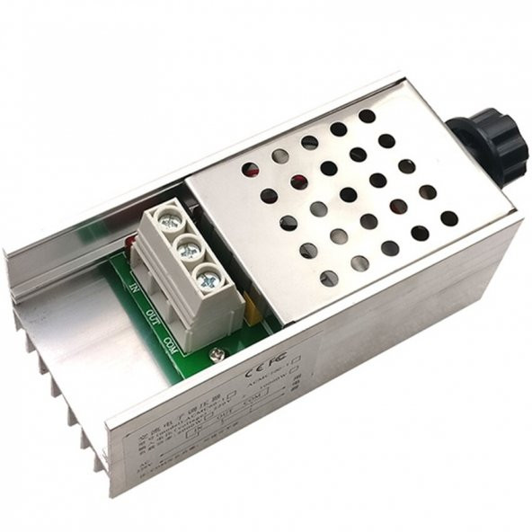 AC 220V 10000W Dimmer-Hız Kontrol Devresi-Voltaj Regülatörü-SCR Elektrikli Fırın Rezistans Su Isıtıcı - 5