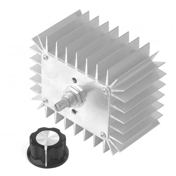 AC 220V 5000W Dimmer-Hız Kontrol Devresi-Voltaj Regülatörü-SCR Elektrikli Fırın Rezistans Su Isıtıcı - Resim 5