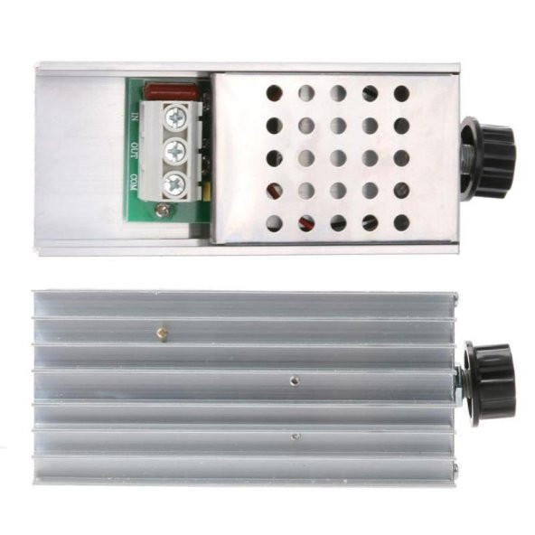 AC 220V 10000W Dimmer-Hız Kontrol Devresi-Voltaj Regülatörü-SCR Elektrikli Fırın Rezistans Su Isıtıcı - 7