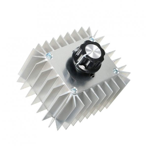 AC 220V 5000W Dimmer-Hız Kontrol Devresi-Voltaj Regülatörü-SCR Elektrikli Fırın Rezistans Su Isıtıcı - Resim 6