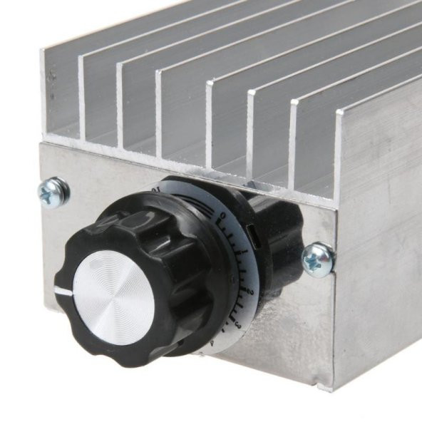 AC 220V 10000W Dimmer-Hız Kontrol Devresi-Voltaj Regülatörü-SCR Elektrikli Fırın Rezistans Su Isıtıcı - 8