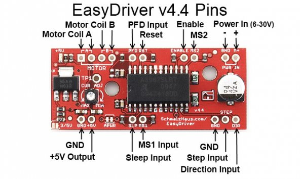 A3967 Step Motor Sürücü-30V-17 Pin Erkek header - 7