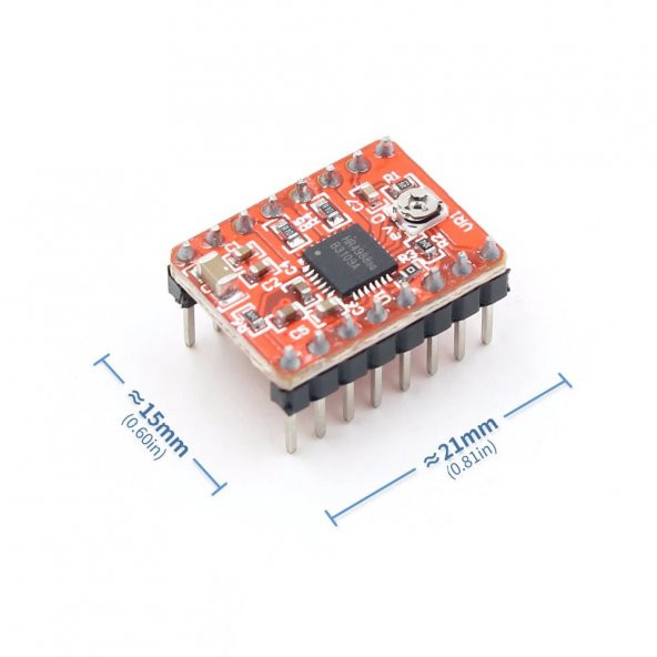 A4988 Step Motor Sürücü-m Soğutucu, 35V 2A, 3D Yazıcı, CNC - 2
