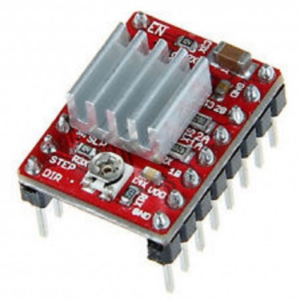 A4988 Step Motor Sürücü-m Soğutucu, 35V 2A, 3D Yazıcı, CNC - 6