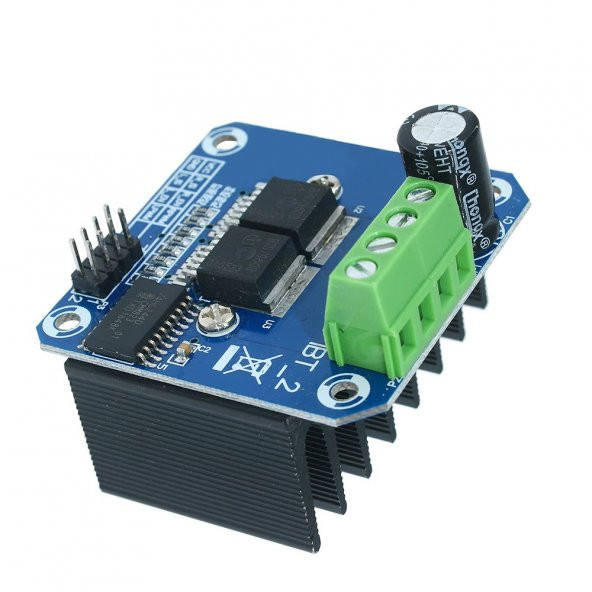 BTS7960B Motor Sürücü Modül-High Power-DC 27V-20A-Robotik Proje - 2