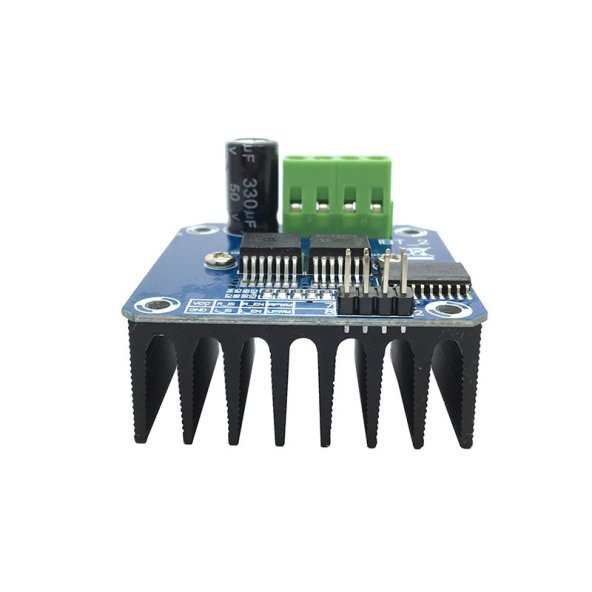 BTS7960B Motor Sürücü Modül-High Power-DC 27V-20A-Robotik Proje - 4