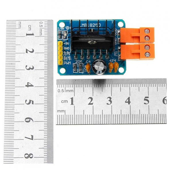 LMD18200 Motor Sürücü Modül 55V 3/6A 75W H-Bridge Pwm DC Motor Sürücü Araba Robot - 7