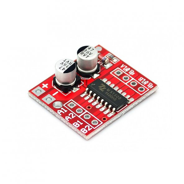 Mini L298N Motor Sürücü Modül-Hız Kontrollü - 2