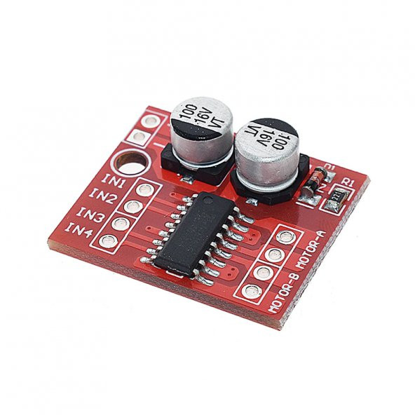 Mini L298N Motor Sürücü Modül-Hız Kontrollü - 3