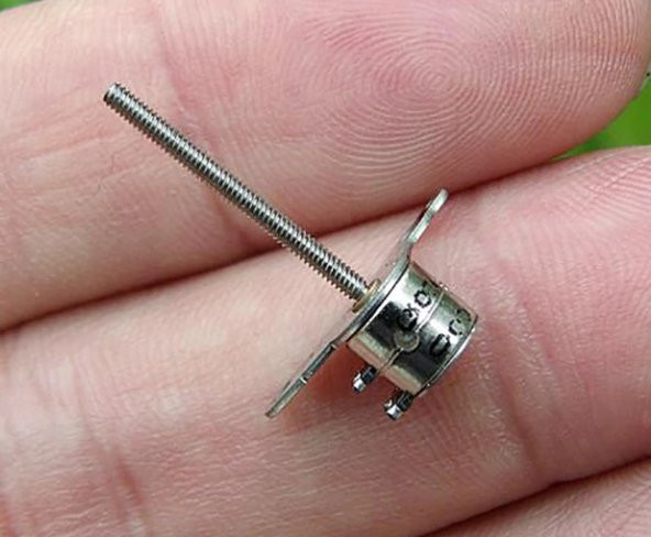 Micro Step Motor Uzun Mil 6X5,5Mm 2 Faz (Dikkat Çok Küçüktür ) - 2