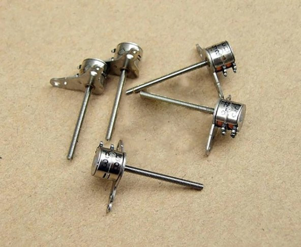 Micro Step Motor Uzun Mil 6X5,5Mm 2 Faz (Dikkat Çok Küçüktür ) - 8