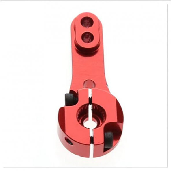25T Metal Servo Kol-Kırmızı M3 RC Horn Arm - 4