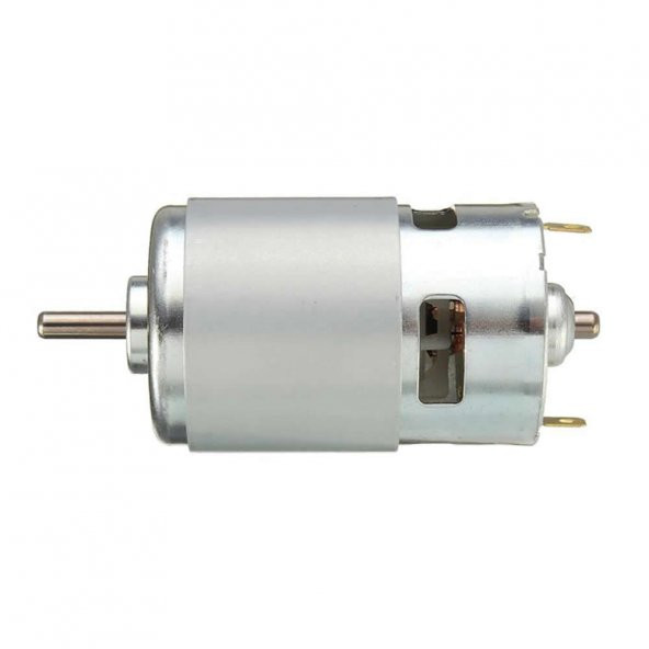 Rs775 Dc Motor 24V 15000 Rpm Rulmanlı Şarjlı Matkap Cnc Motor - Resim 4