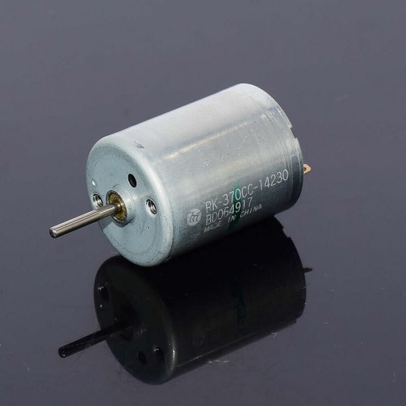 6-30V Dc Motor Rk-370Cc-14230 Mabuchi 20700Rpm 30V'' 8500Rpm 12V Karbon Fırça Yüksek Tork Düşük Ses Oyuncak - Resim 2
