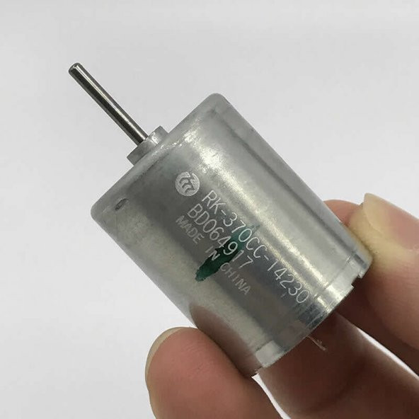 6-30V Dc Motor Rk-370Cc-14230 Mabuchi 20700Rpm 30V'' 8500Rpm 12V Karbon Fırça Yüksek Tork Düşük Ses Oyuncak - Resim 3