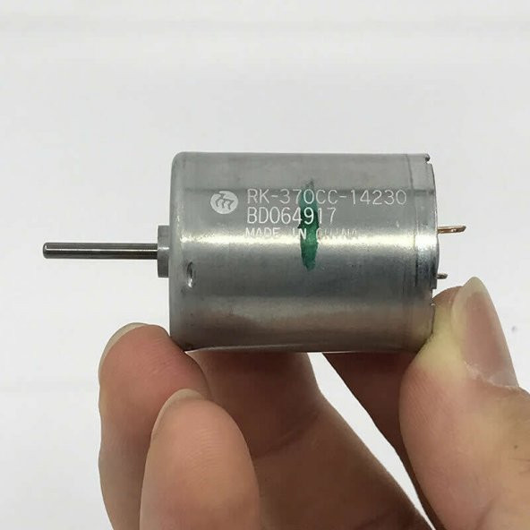 6-30V Dc Motor Rk-370Cc-14230 Mabuchi 20700Rpm 30V'' 8500Rpm 12V Karbon Fırça Yüksek Tork Düşük Ses Oyuncak - Resim 4