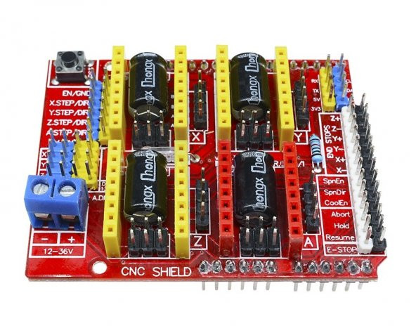 Arduino UNO CNC Shield A4988 Uyumlu - CNC - 3D Yazıcı - 4