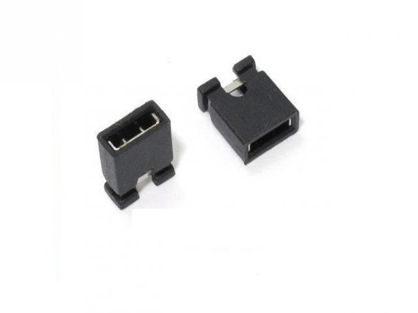 2.54mm Standart PCB Mini Jumper/Şönt (10 Adet) - 1