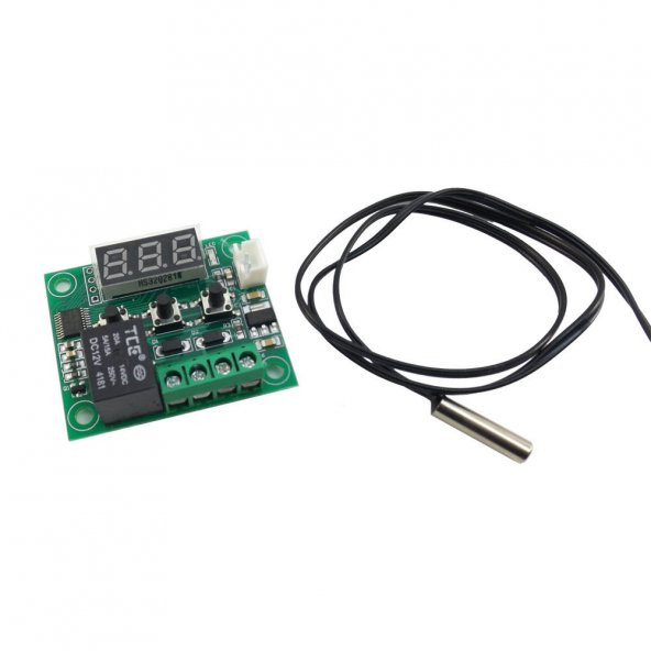 Sıcaklık Kontrollü Termostat - W1209-Buzdolabı-Derin Dondurucu-Akvaryum - 4