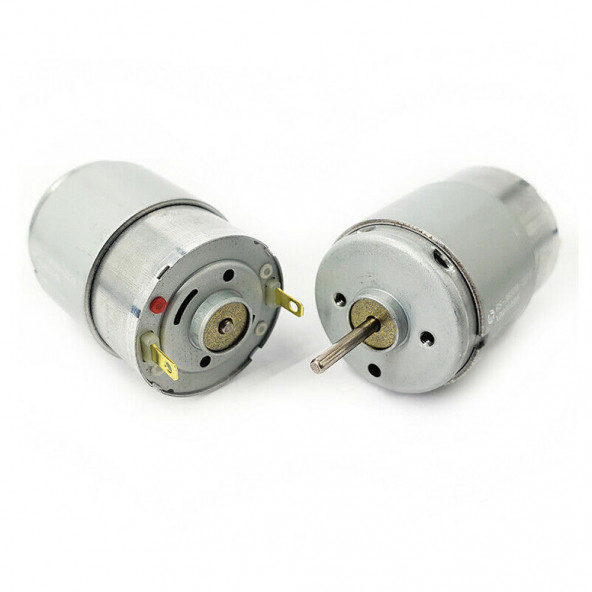 RS380 DC Motor 20000 RPM Yüksek hızlı DC 18V DIY RC Oyuncak Model Araba Bot Helikopter Vakum Fan Elektrik - Resim 6