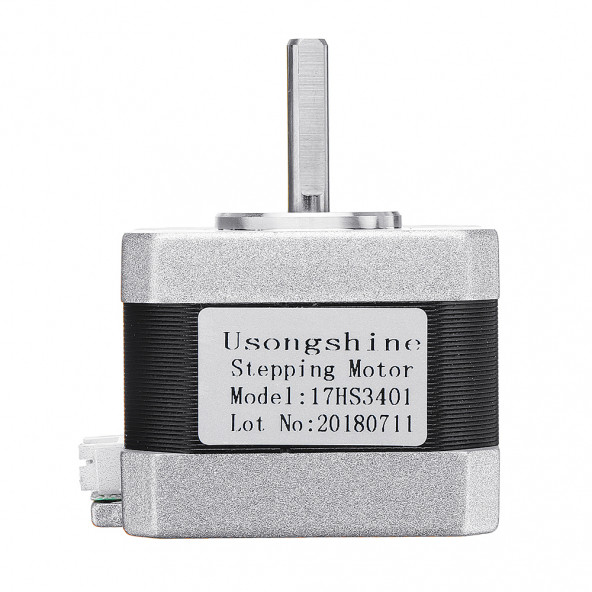 17HS3401 Nema 17 Step Motor 1.3A 1.6Ncm 1.8 Derece Step Adım Açı 3D Yazıcı Printer CNC Robotik - Resim 3