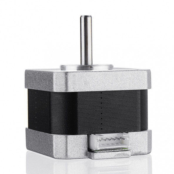 17HS3401 Nema 17 Step Motor 1.3A 1.6Ncm 1.8 Derece Step Adım Açı 3D Yazıcı Printer CNC Robotik - Resim 5