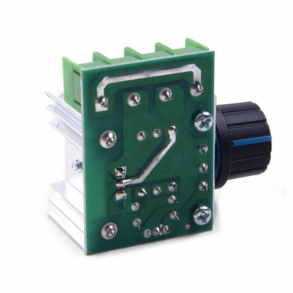 AC 220V 2000W Dimmer-Hız Kontrol Devresi-Voltaj Regülatörü-SCR Elektrikli Fırın Rezistans Su Isıtıcı - Resim 8