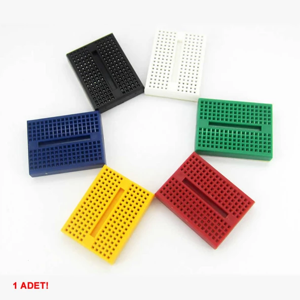 SYB-170 Renkli Mini Bread Board BreadBoard 170 Hücre