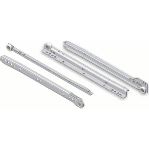 Klasik (Beyaz) Çekmece Ray Takımı 40 Cm