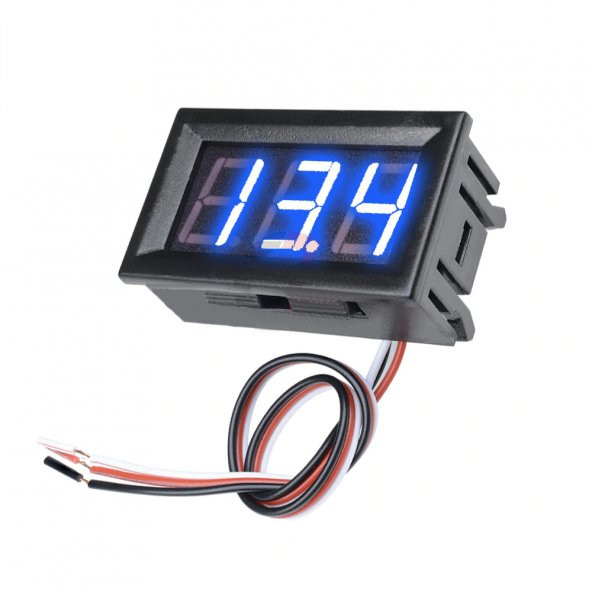 0.56" 0-30V Mavi Voltmetre DSN-DVM-568