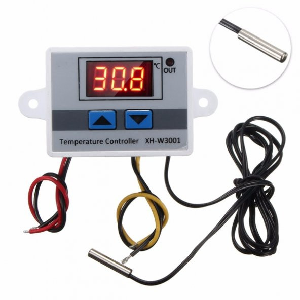 XH-W3001 AC 220V Dijital Termostat-Akvaryum-Kuluçka-Buzdolabı - 3