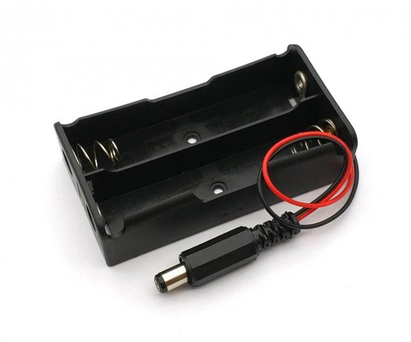 18650 Pil Yuvası 2li Adaptör Soketli - Resim 2