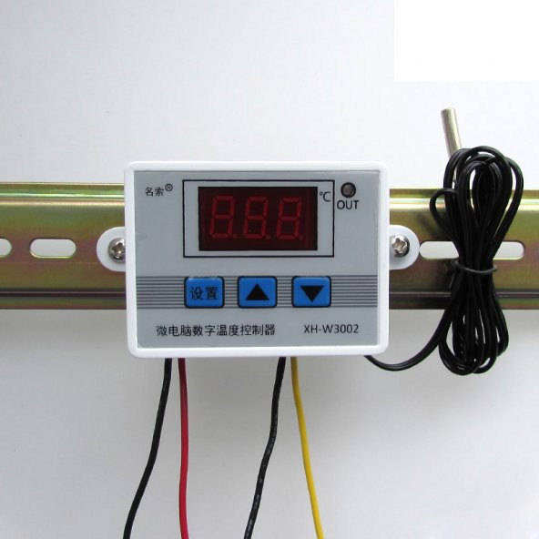 XH-W3001 AC 220V Dijital Termostat-Akvaryum-Kuluçka-Buzdolabı - 5
