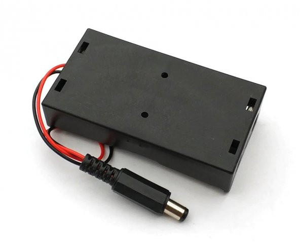 18650 Pil Yuvası 2li Adaptör Soketli - Resim 3