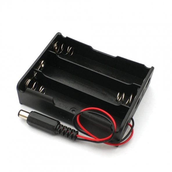 18650 Pil Yuvası 3lü Adaptör Soketli - 5