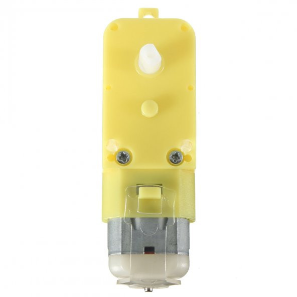 Robot Tekerlek Ve Dc Motor Seti 200Rpm Araba Robot Akılı Araç - 7